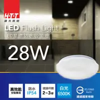 在飛比找PChome24h購物優惠-HTT 28W LED星鑽吸頂燈 REC-LED-CL-HY