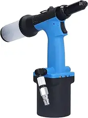 Spacnana Pneumatic Rivet, Pneumatic Rivet, Industrial Air Riveter 18.0KN Pulling Force for Aluminum, Iron, Stainless Steel Nails. Labor Saving, Riveters