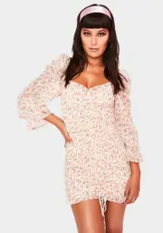 Sweetest Surrender Ruched Dress