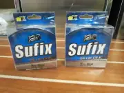 SUFIX SIEGE HIGH TENSILE & KNOT STRENGTH 14LB CLEAR 330 YRDS **Qty 2** #662-114