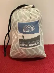 New Equip Outdoors Two Person Travel Hammock Portable Camping Bag [b]