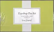 Tea Forte Teardrop Tea Set - teapot, cups, trays, sugar, creamer NEW IN BOX