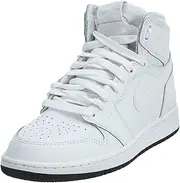 Nike Jordan Kids Air Jordan 1 Retro High OG Bg White/Black White Basketball Shoe 6.5 Kids US