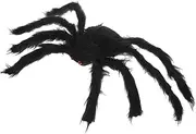 ibasenice Halloween Giant Hairy Spider Prop Realistic Decoration for Haunted House Halloween Creepy Atmosphere Enhancer Spider Decor