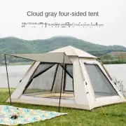 Outdoor tent Beach Quick Open Folding Camping Double Rainproof Camping Shelters