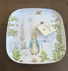 Beatrix Potter Peter Rabbit Melamine Dinner Plates Easter Spring Set of 4 New