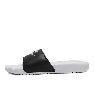 【Footwear Corner 鞋角 】Nike Benassi JDI Slide 白底陰陽拼接拖鞋