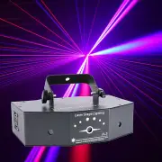 500mW RGB DJ Laser Projector Stage Lighting Disco Party Xmas Show Lights DMX