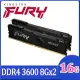 金士頓 Kingston FURY Beast 獸獵者 DDR4 3600 16GB(8GBx2) 桌上型超頻記憶體(KF436C17BBK2/16)