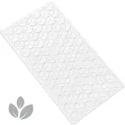 Bathtub Mat Non Slip with Suction Cups - 100% Rubber Bathroom Mat Textured fo...