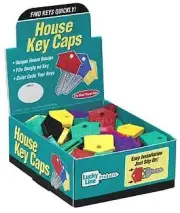 Lucky Line 16200 House Key Cap Asst 100 Per Display Box