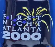 2000 First Night Atlanta - Coca-Cola Commemorative Bottle 8oz