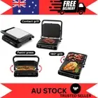 Kogan Smart Contact Grill & Sandwich Press – 180° Flat, Non-Stick, Easy Clean