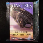 Greater Than The Sun: Star Trek The Next Generation Paperback Book