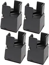 Levemolo 4pcs Bed Foot Pads 2 Inch Height Adjustable Furniture Risers for Tables Couches Chairs Sturdy Steel Mattress Lifts for Floor Protection