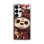 Galaxy S25 Ultra Clear Magnetic Case Black Coffee Kaiju