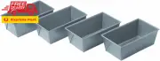 59440 Commercial II Non-Stick Mini Loaf Pans, Set of 4,Gray