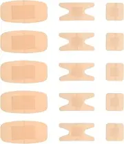 Baluue 30pcs Assorted Waterproof First Aid for Tattoo Aftercare Anti-leakage Sturdy and Comfortable Waterproof Woundplast for Showering Blisters Cuts Scrapes