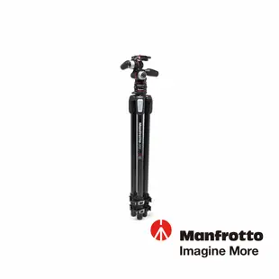 Manfrotto 全新055碳纖維三節腳架套組(含三向雲台及靈動快拆系統)