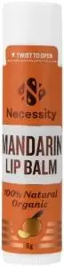 NECESSITY Organic Lip Balm Mandarin 5g