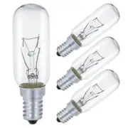 Bulb For Cooker Hood E14 40w, T25 230v Incandescent Bulb Warm White 2700k Dimmable, Pack Of 4