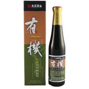 【鮮食優多】丸莊  黑豆有機醬油4入組(420ml/瓶)