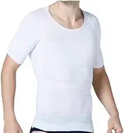 Men Compression Shirt Men Bodysuit Slimming Tummy Shaper Belly Underwear Shapewear Waist Girdle Vest Shirt
