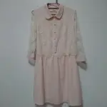 CUMAR 粉色蕾絲洋裝