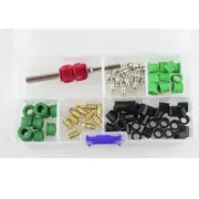 USA Repair Tools Kit 71 Pcs Rubber Hose Gaskets Refrigeration AC Manifold Gauge