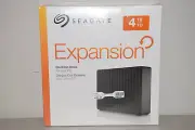 Seagate Expansion Desktop 4TB External Hard Disk Drive HDD USB 3.0 STEB4000100 N
