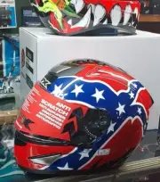 AFX DOT motorcycle helmet confeddy NEW rebel