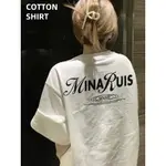 夏天純棉短袖 字母短袖 印花短袖 T恤女 新款短袖 美式COTTON SHIRT 寬鬆短袖 港味CHIC 短袖上衣 免運