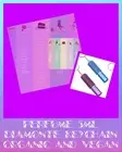 Perfume VANILLA POD & More EDP 5ml Diamonte Spray Bottle Keyring