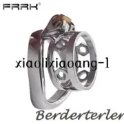 Bolted Curved Rings Detachable Spikes Cage CBT Sissy Chastity Devices Lock
