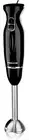 Immersion Electric Hand Held Blender with Stainless Steel Blades Mixer Black