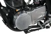 Vented Polished High Temp. Generator Cover SR400 SR500 TT500 & XT500 1-084