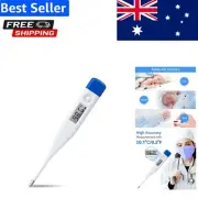 Portable Digital Thermometer with Fever Alarm - Waterproof & Compact Design