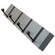 DAFEN Wooden Wall Mounted Folding Rack, Modern Wall Floating Coat Hook Rack S...