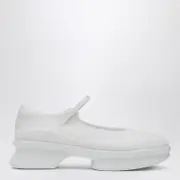 [Prada] White mesh ballerina 38 IT White
