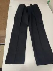 WRANGLER CASUALS® FLAT FRONT RELAXED FIT PANTS Black Men’s 33x32