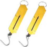 [MUSISALY] Portable Scale Hook Hand Spring Weighing Scale Outdoor Hanging Farm Produce Handheld