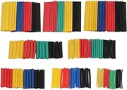 PHGTHNVNMA 328Pcs Pack Colorful Assorted Heat Shrinkable Tube Tubing Wrap Set Combo Automotive Nuts and Bolts