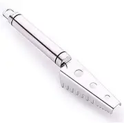 Fish Scale Remover, Amison Fish Scales Scraper with 304 Stainless Steel Sawtooth for Fast Scales Peeling, Silver