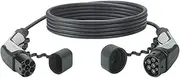 PHOENIX CONTACT Electric Car Charging Cable Type 2 (Mode 3) - EV Charging Cable E-Car and Hybrid - Type 2 to Type 2 - German Engineering - Ergonomic and Robust - 3-Phase - 22 kW - Black and Grey 7 m