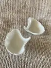 Crate And Barrel Gingko Leaf Sauce Dish Set Of Two New