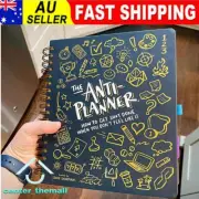 2024 The Anti-Planner: How to Get Sh*t Done When You Don't Feel Like lt Notebook