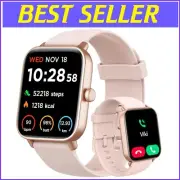 Stylish Smart Watch for Women with Alexa & 100+ Sports Modes - 1.8" Display