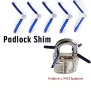 10pcs Padlock Shim Pick Set Accessories Tool Lock Home Tool U2O7 FAST