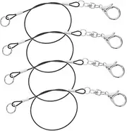 jojofuny Signature Pen Lanyard Touch Screen Pen Holder Rope Anti-Loss Wire Pu Multi-use Fashionable Accessory