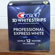 Crest 3D Whitestrips Professional Express White Levels 12 Whiter. 18 Treatments